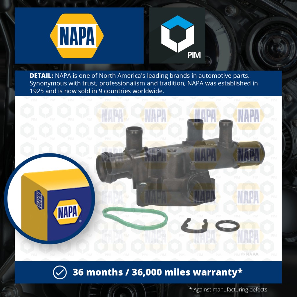 NAPA Coolant Thermostat NTH1102 [PM2020893]