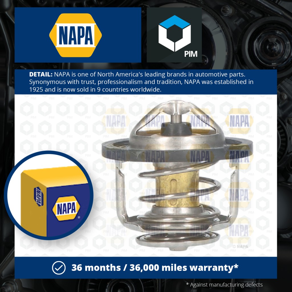 NAPA Coolant Thermostat NTH1098 [PM2020889]