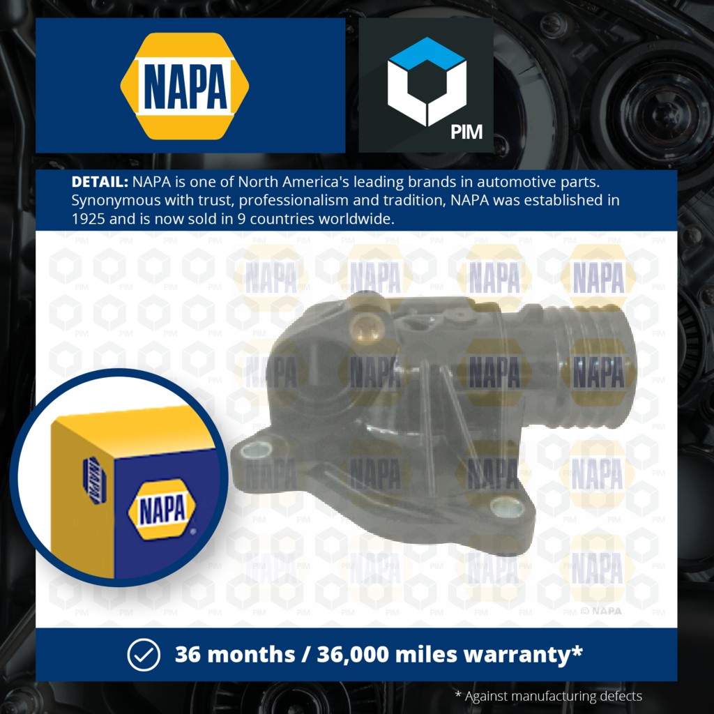 NAPA Coolant Thermostat NTH1093 [PM2020885]