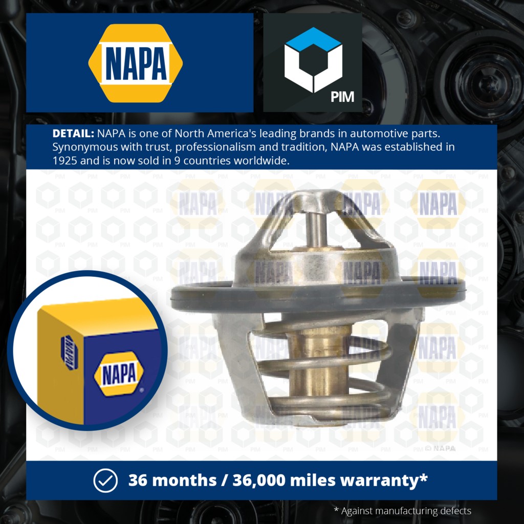 NAPA Coolant Thermostat NTH1090 [PM2020882]