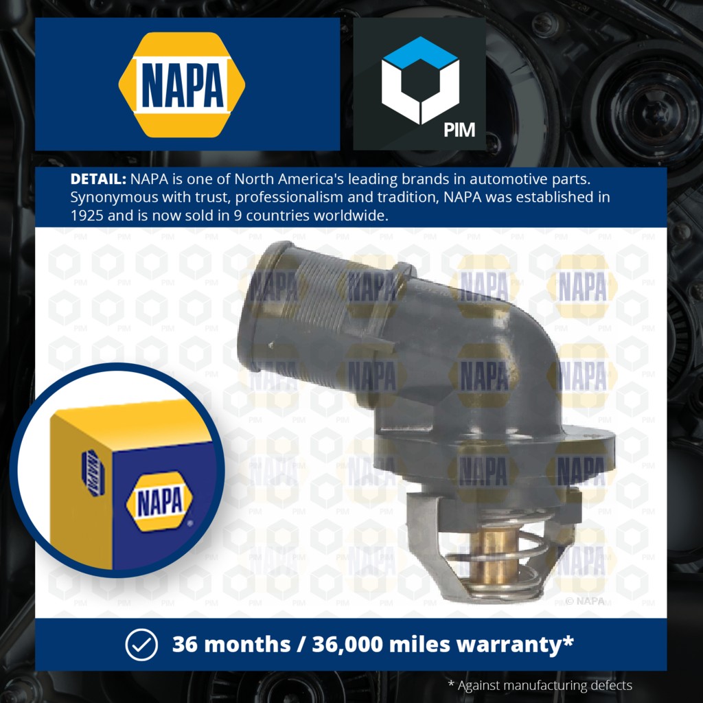 NAPA Coolant Thermostat NTH1074 [PM2020869]