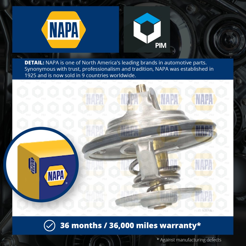NAPA Coolant Thermostat NTH1070 [PM2020866]