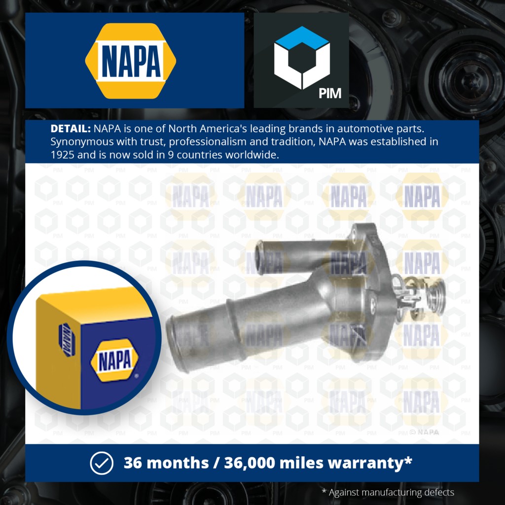 NAPA Coolant Thermostat NTH1065 [PM2020863]