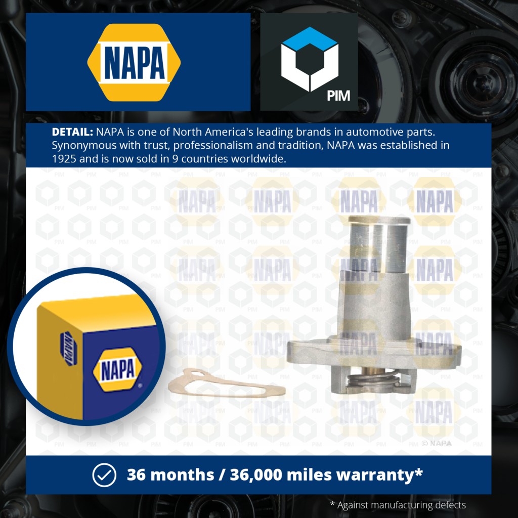 NAPA Coolant Thermostat NTH1063 [PM2020861]