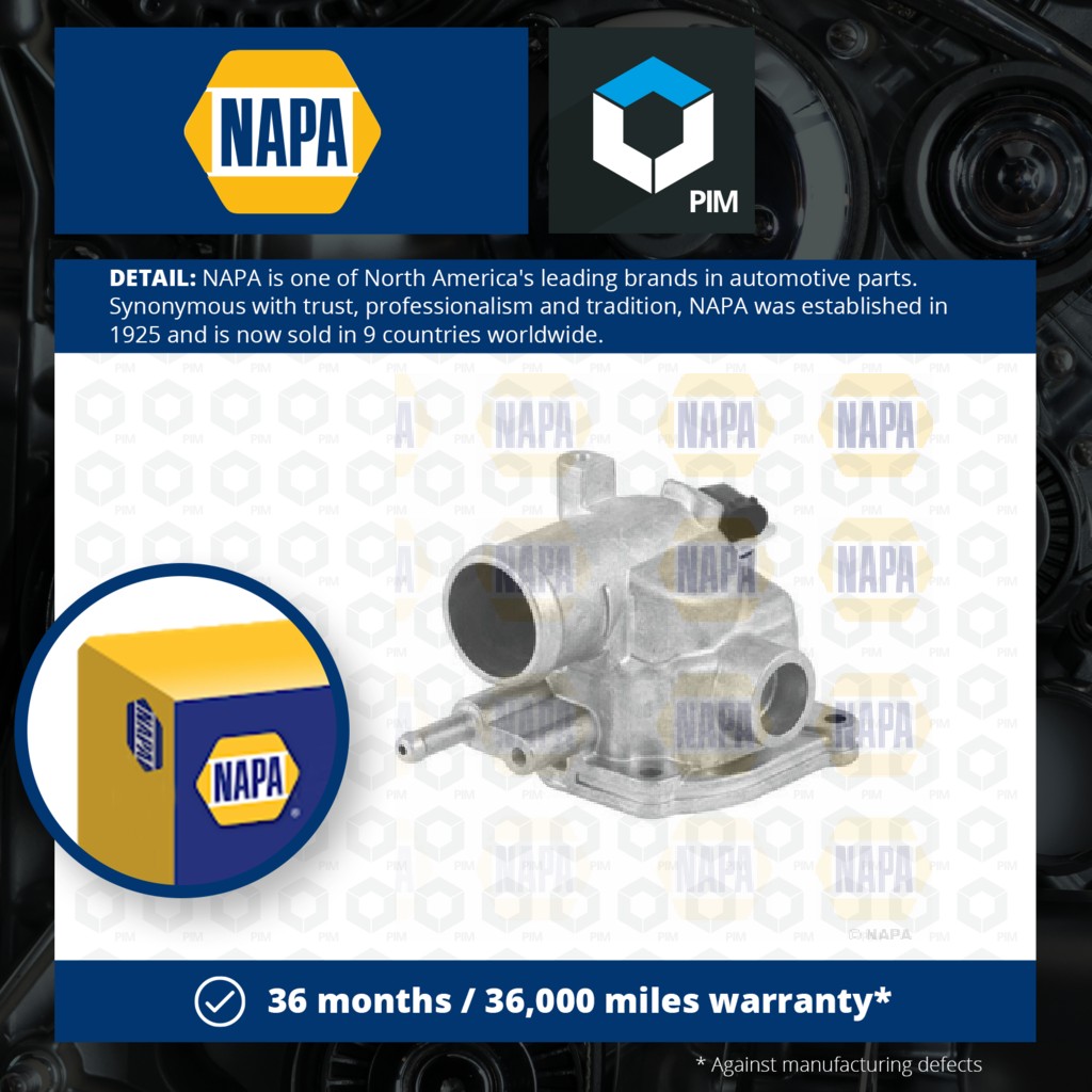 NAPA Coolant Thermostat NTH1062 [PM2020860]