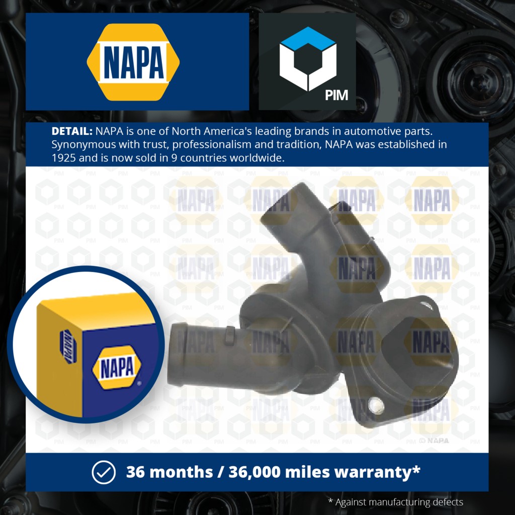 NAPA Coolant Thermostat NTH1058 [PM2020856]