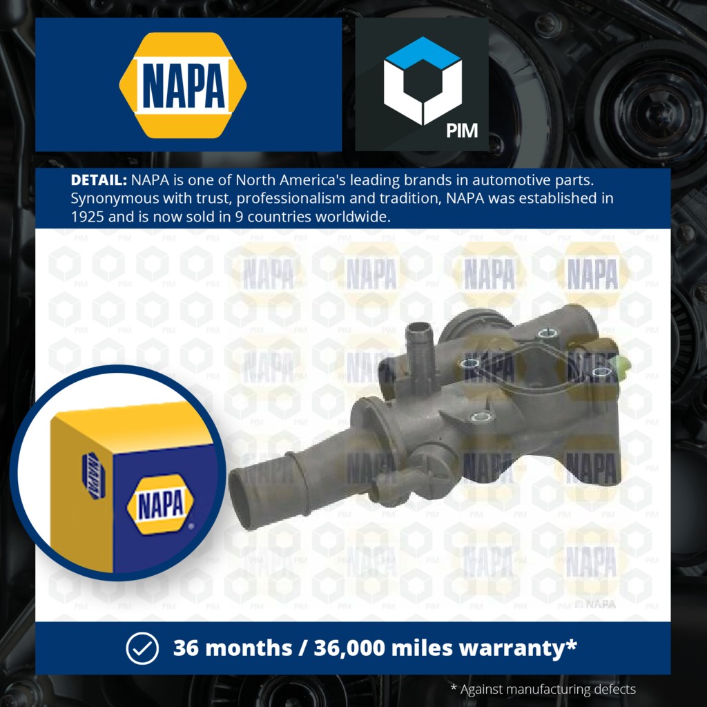 NAPA Coolant Thermostat NTH1057 [PM2020855]