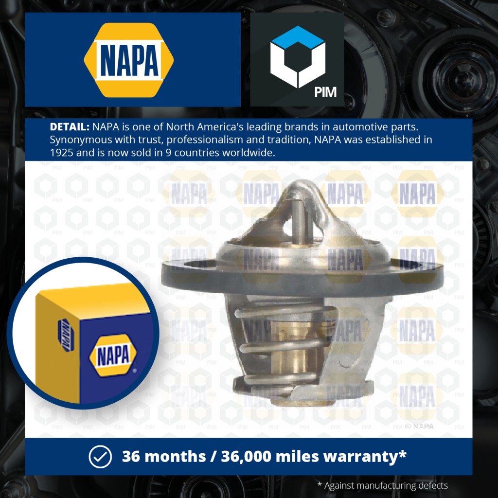 NAPA Coolant Thermostat NTH1054 [PM2020852]