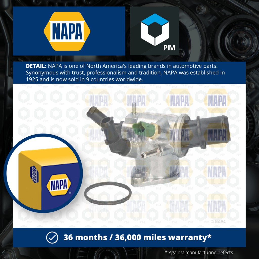 NAPA Coolant Thermostat NTH1047 [PM2020846]