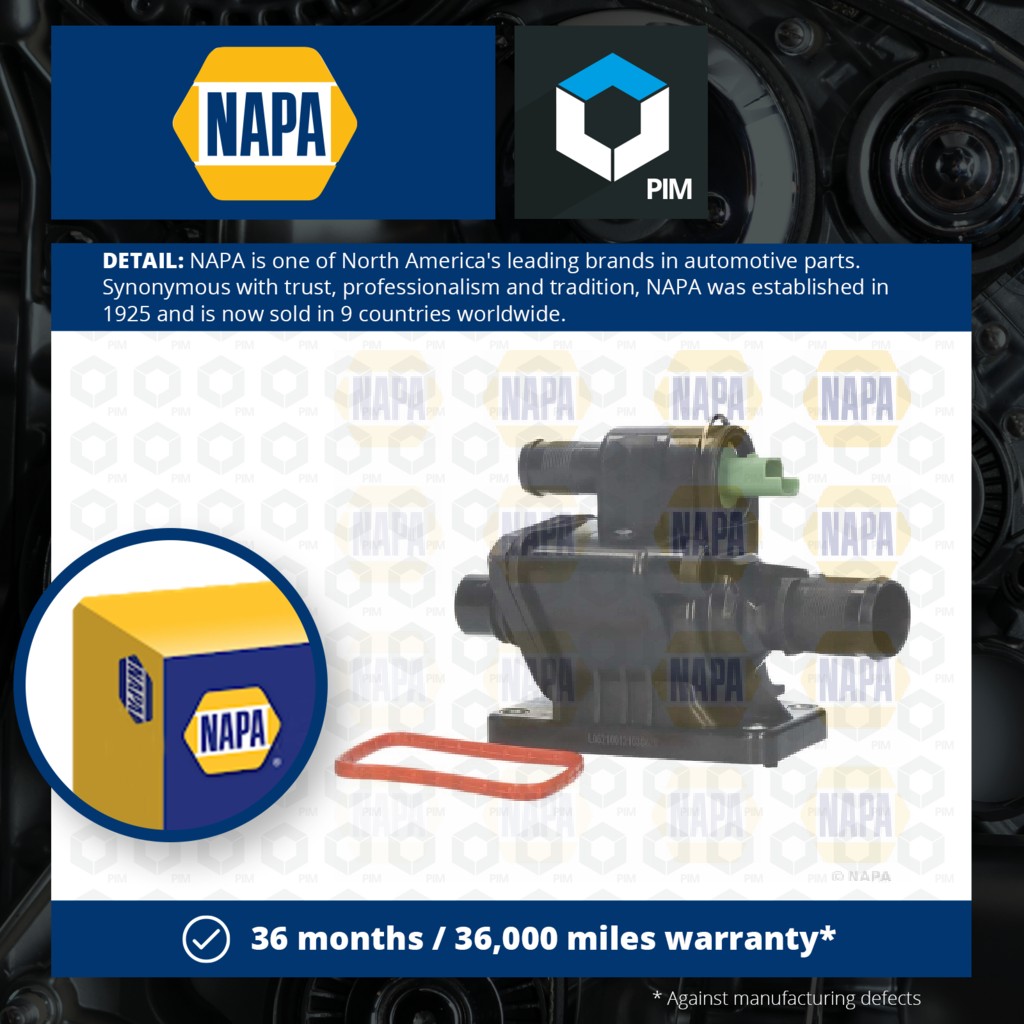 NAPA Coolant Thermostat NTH1031 [PM2020833]