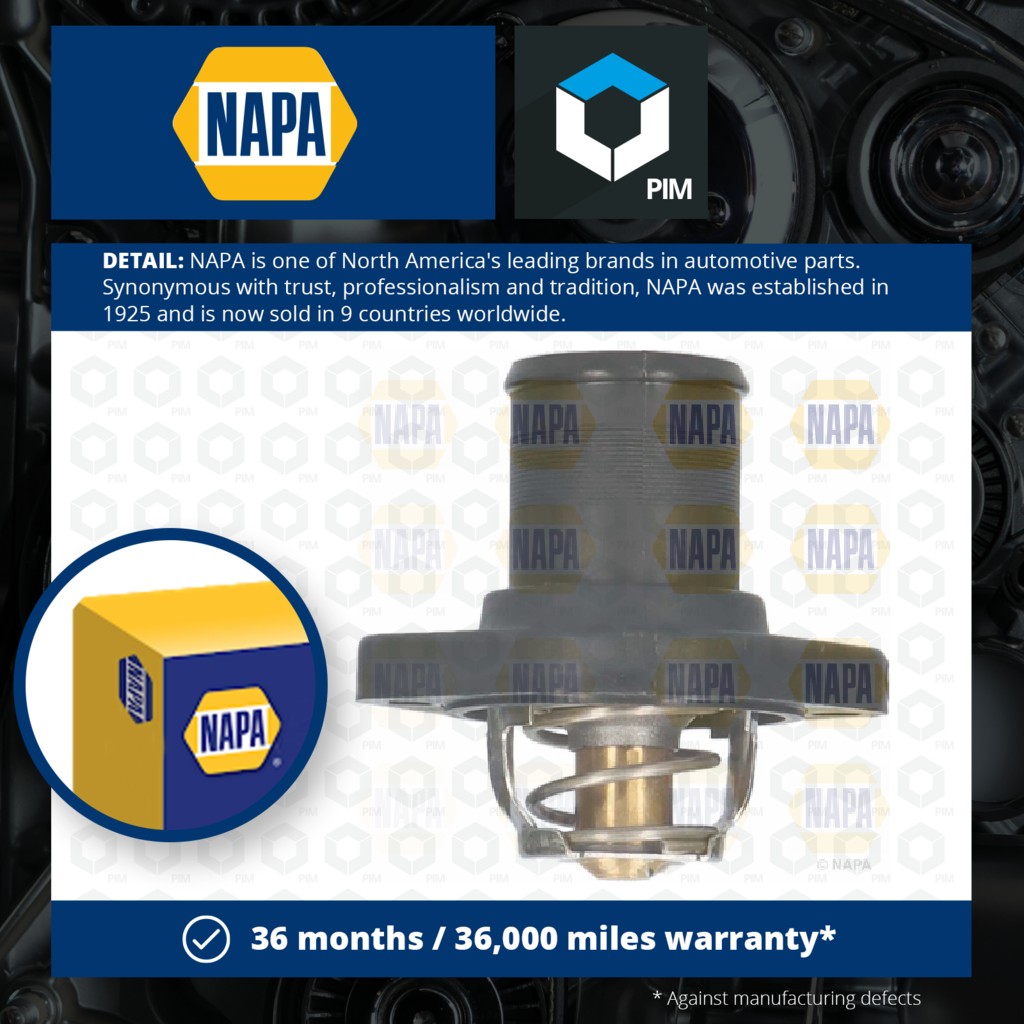 NAPA Coolant Thermostat NTH1026 [PM2020828]