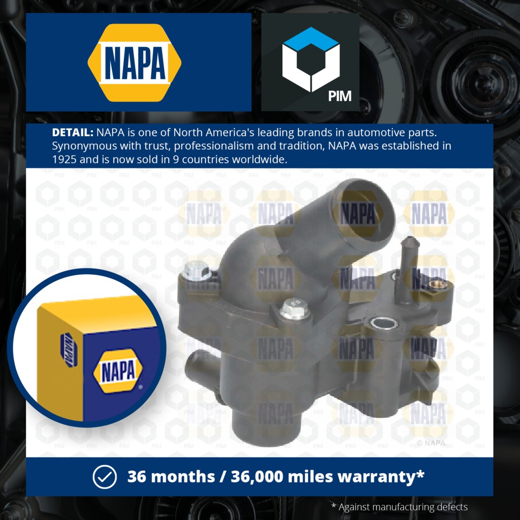 NAPA Coolant Thermostat NTH1016 [PM2020819]