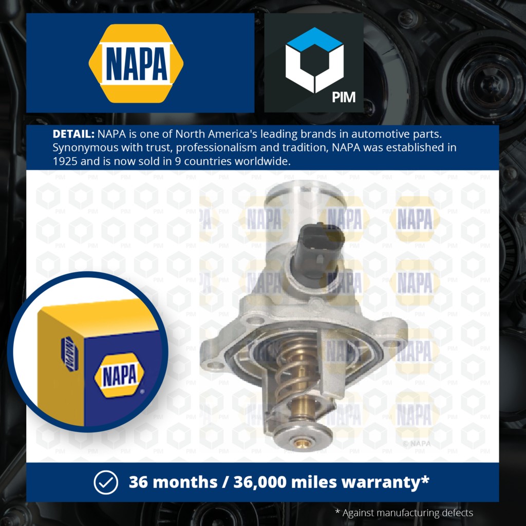 NAPA Coolant Thermostat NTH1006 [PM2020812]