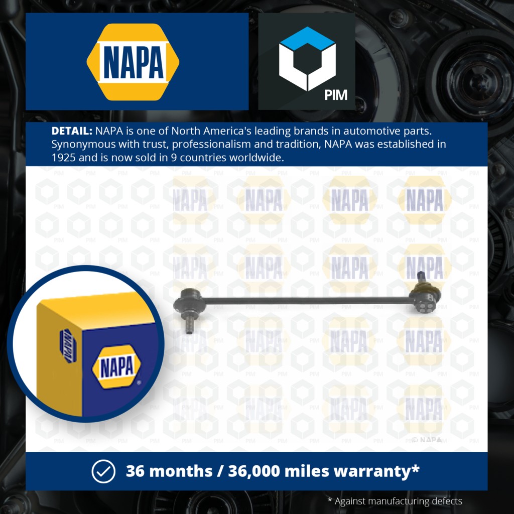 NAPA Anti Roll Bar Link Front Right NST4511 [PM2020695]