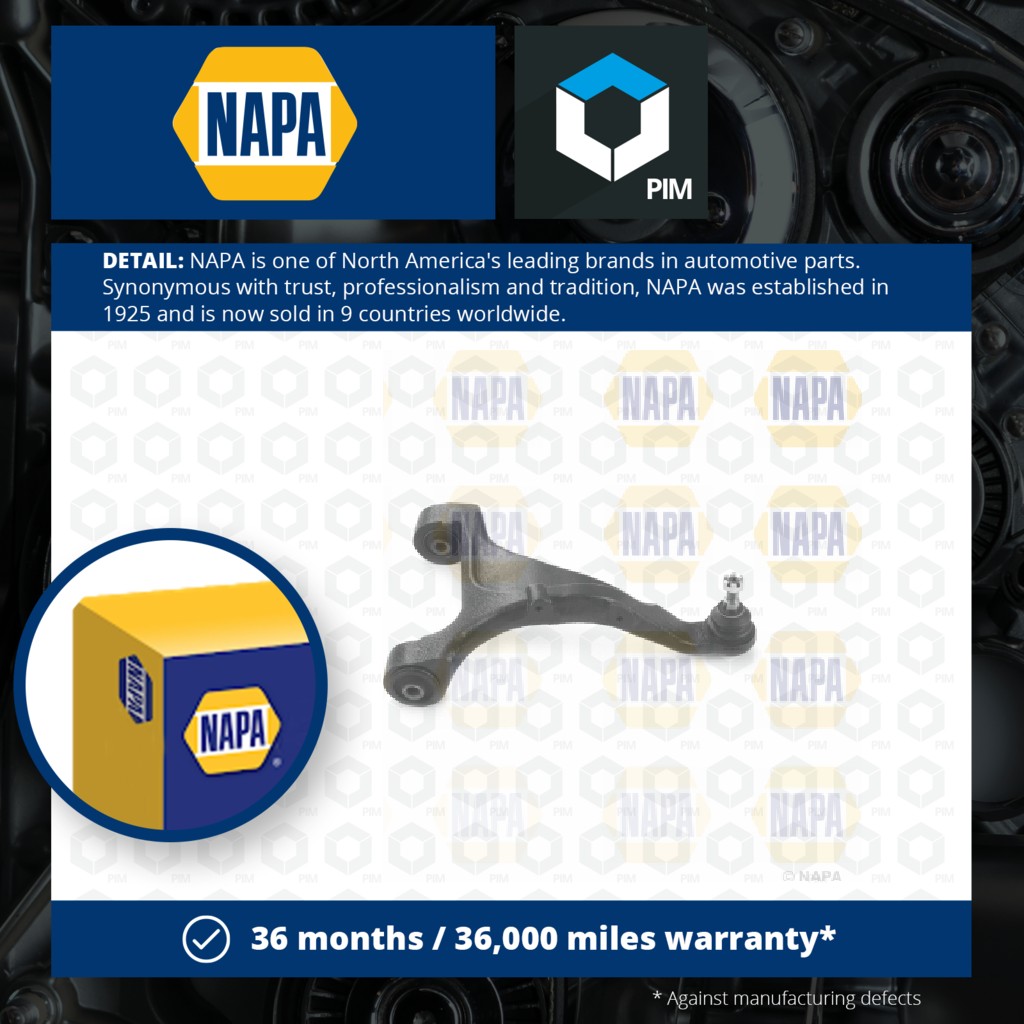 NAPA Wishbone / Suspension Arm Rear Right NST2786 [PM2020610]