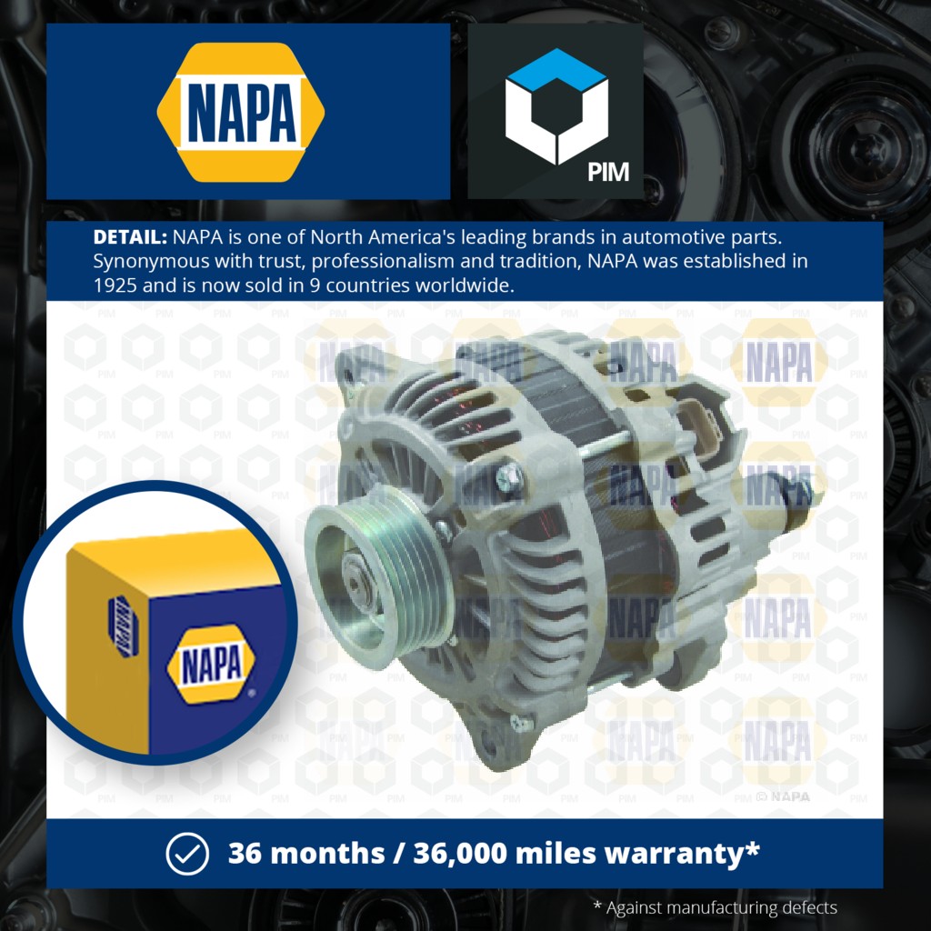 NAPA Alternator NAL1882 [PM2020194]