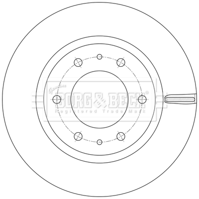 Borg & Beck BBD6256S