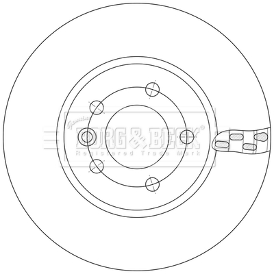 Borg & Beck BBD6254S