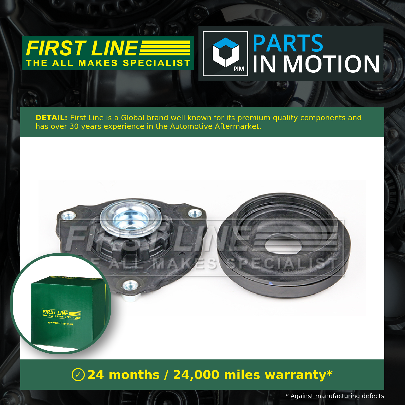 First Line Top Strut Mounting Front FSM5560 [PM2018029]