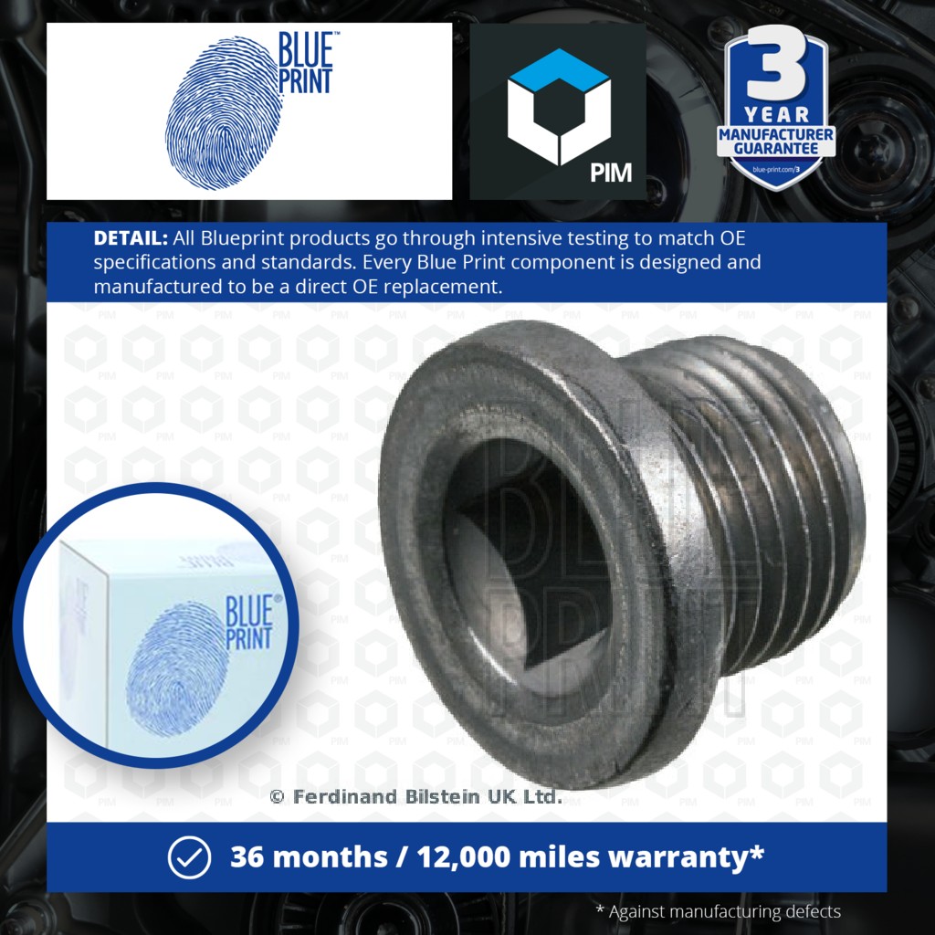 Blue Print Sump Plug ADBP010001 [PM2017334]