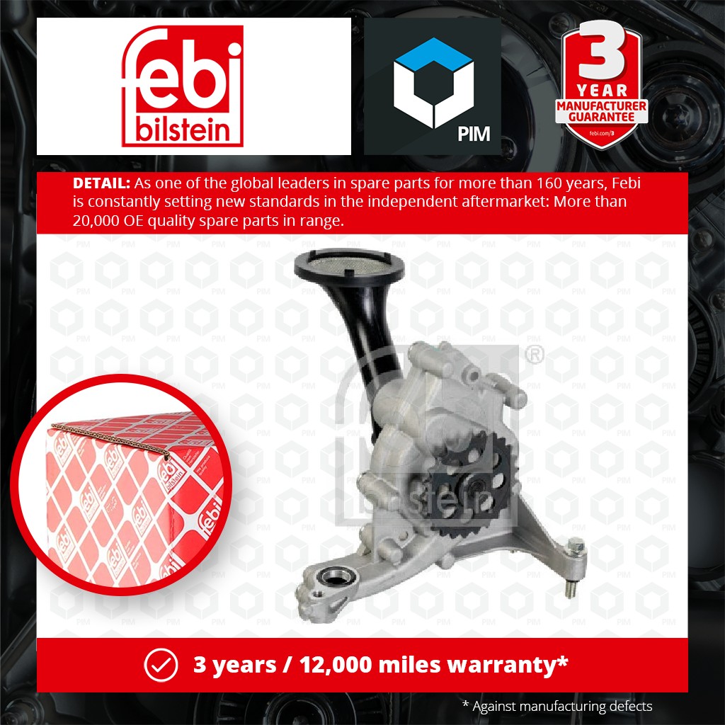 Febi Oil Pump 178036 [PM2015894]