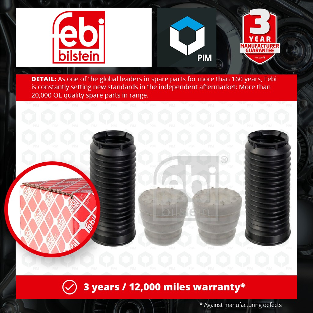 Febi Shock Absorber Dust Cover Kit Front 177697 [PM2015809]