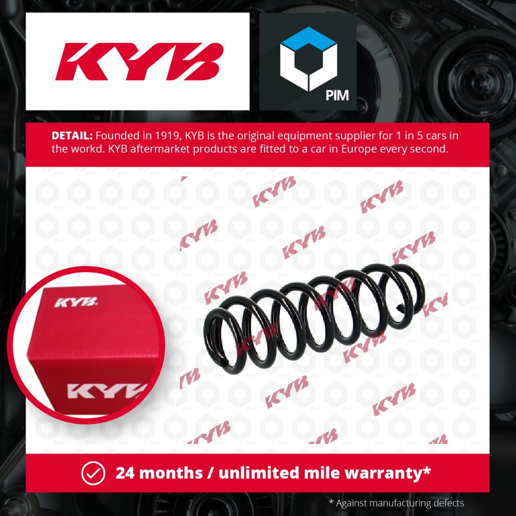 KYB Coil Spring Rear RA5453 [PM2015313]