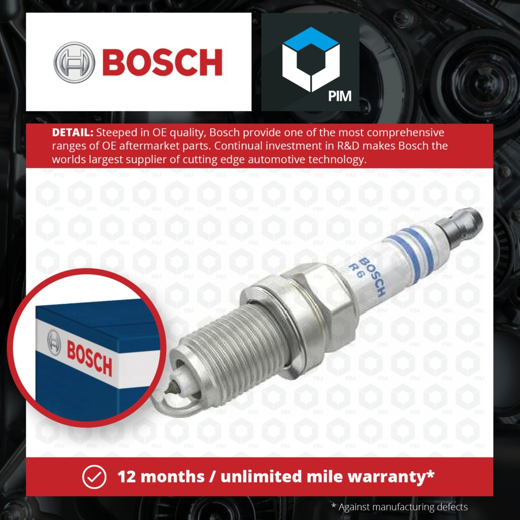 Bosch Spark Plugs Set 4x 0242230626 [PM2009915]