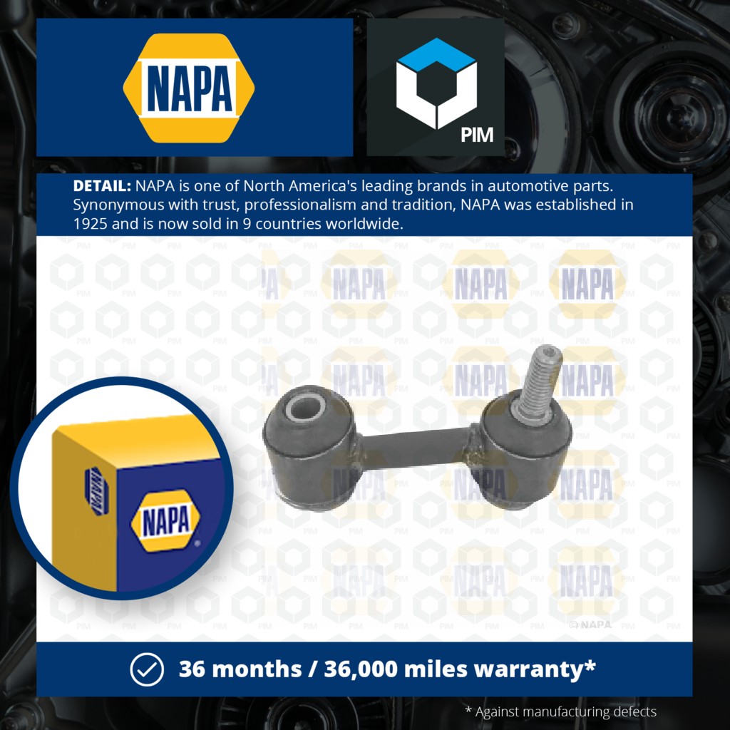 NAPA Anti Roll Bar Link Rear NST4473 [PM2005452]