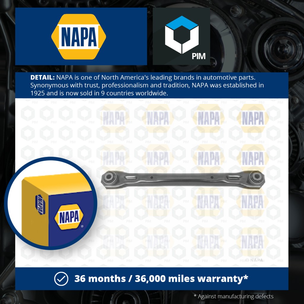 NAPA Wishbone / Suspension Arm Rear Lower NST2687 [PM2005321]
