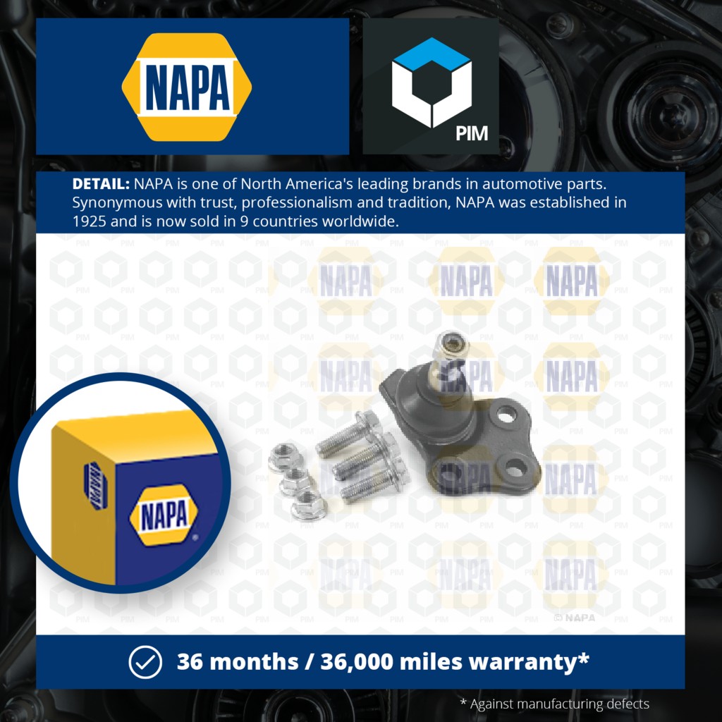 NAPA Ball Joint Front NST0258 [PM2005273]