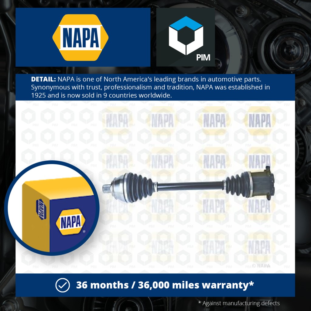 NAPA Drive Shaft NDS1330R [PM2004986]