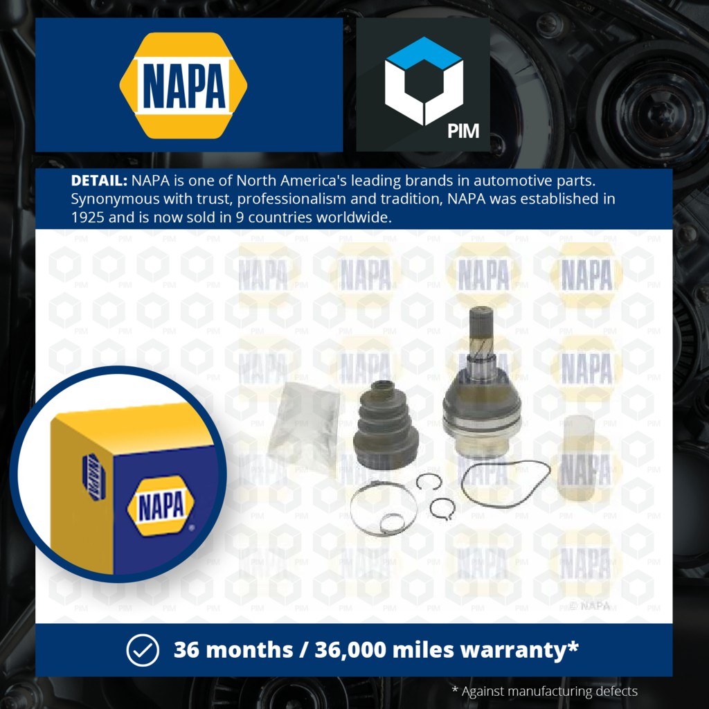 NAPA CV Joint NCV1165 [PM2004812]