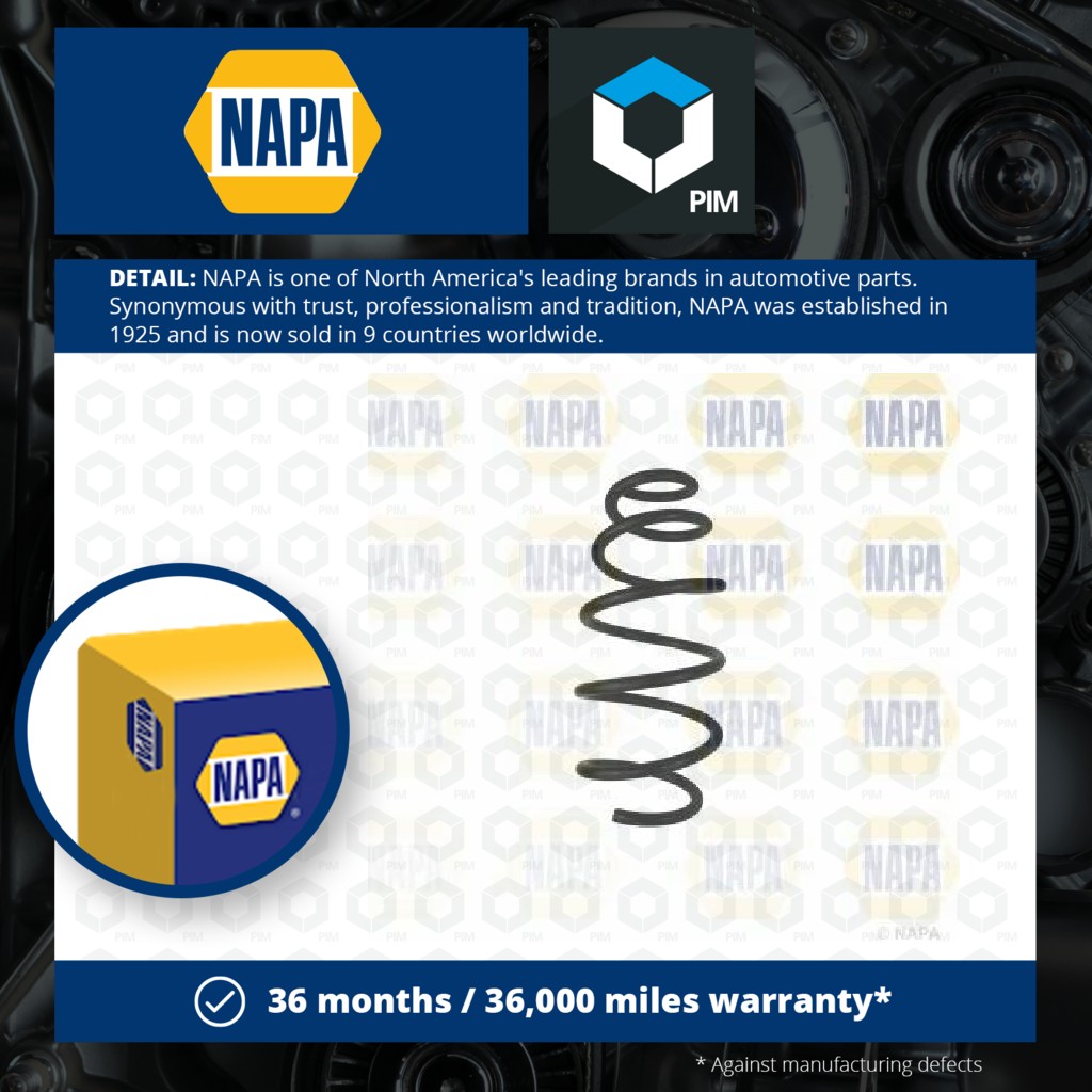 NAPA Coil Spring Front NCS1973 [PM2004793]