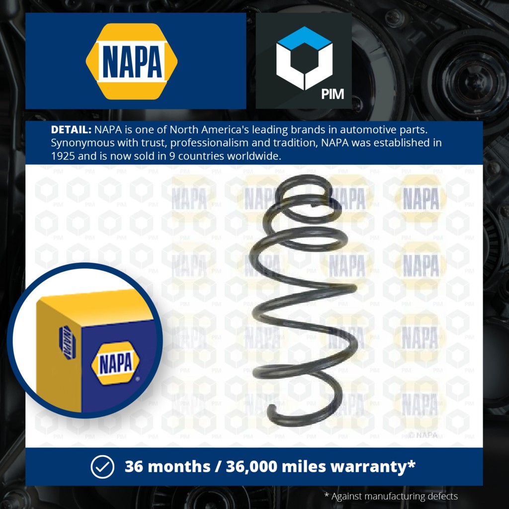 NAPA Coil Spring Front NCS1909 [PM2004730]