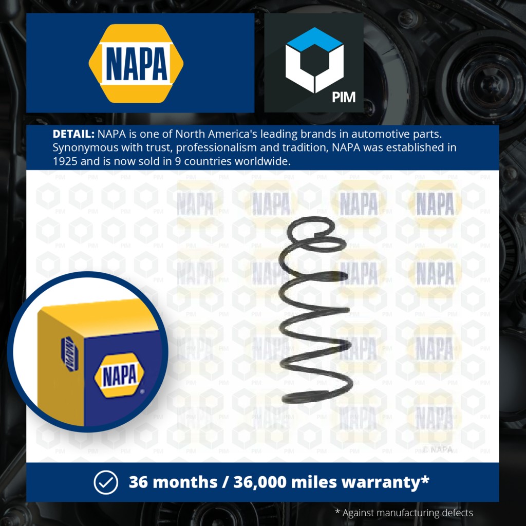 NAPA Coil Spring Front NCS1869 [PM2004690]