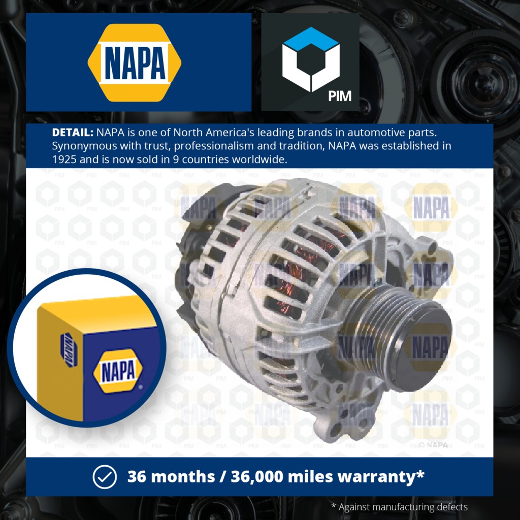 NAPA Alternator NAL1765 [PM2004548]