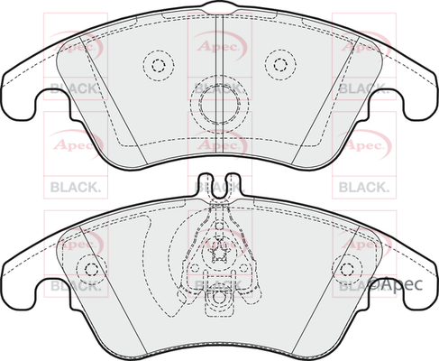 Apec Black PAD1620B