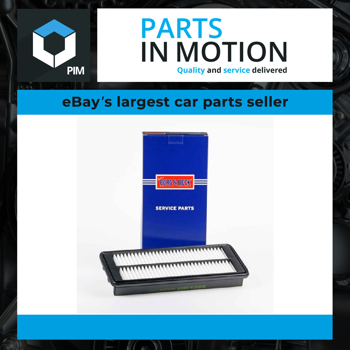 Borg & Beck Air Filter BFA2634 [PM1999375]