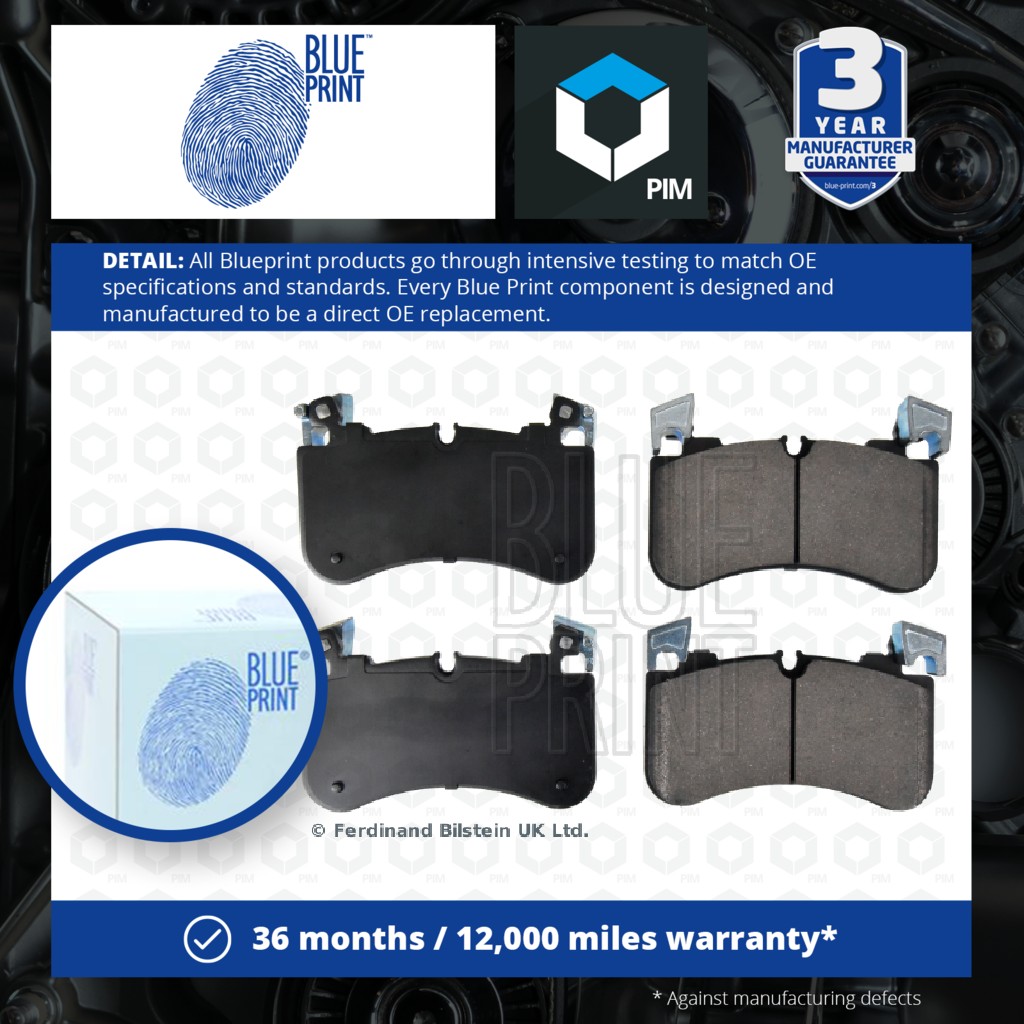 Blue Print Brake Pads Set Front ADBP420080 [PM1998507]