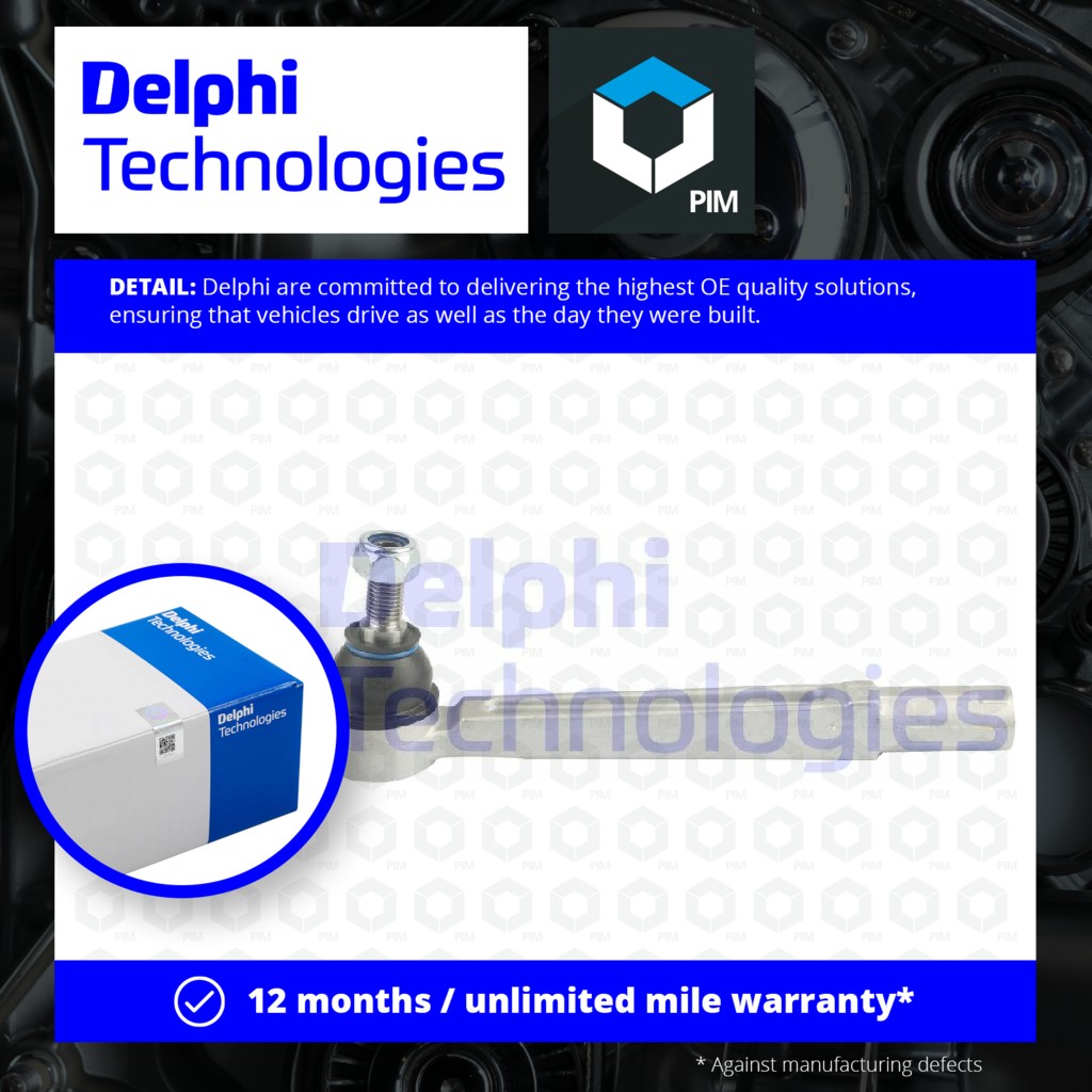 Delphi Tie / Track Rod End TA3487 [PM1996036]