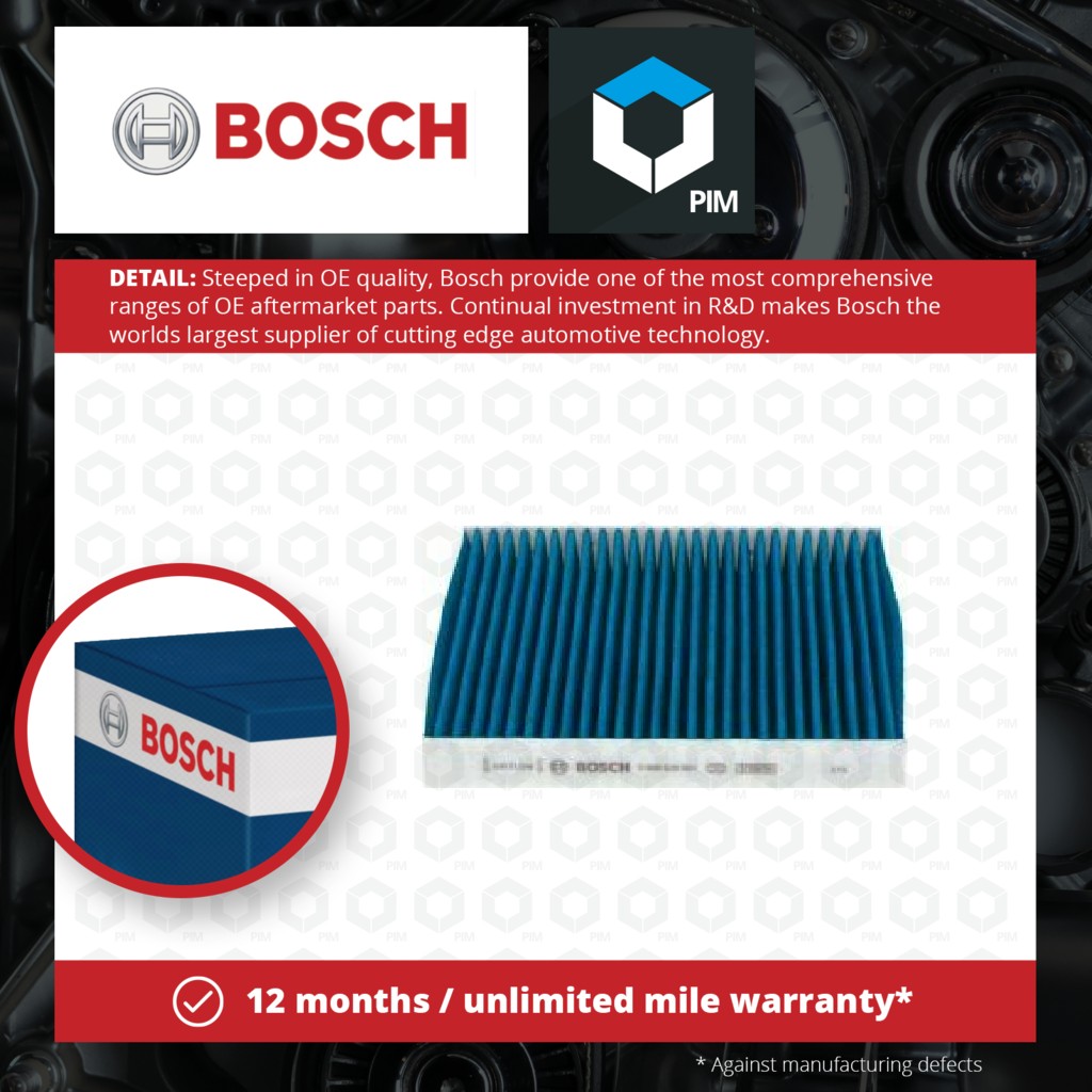 Bosch Pollen / Cabin Filter 0986628581 [PM1994397]