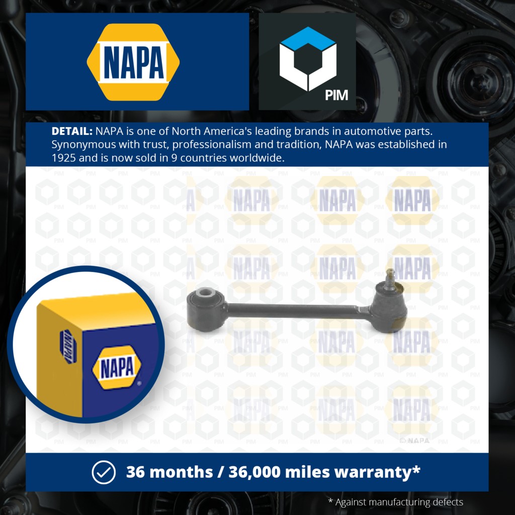 NAPA Wishbone / Suspension Arm Rear NST2645 [PM1991747]