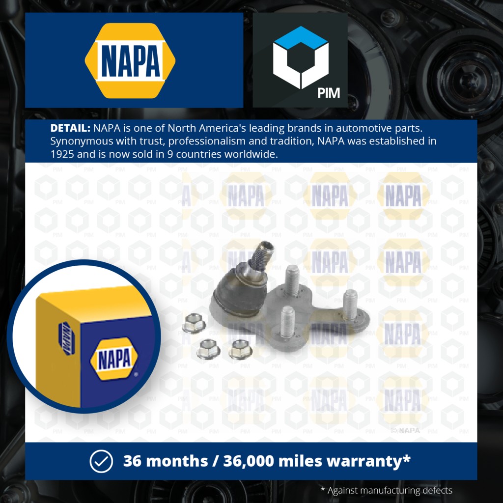 NAPA Ball Joint Front NST0237 [PM1991693]