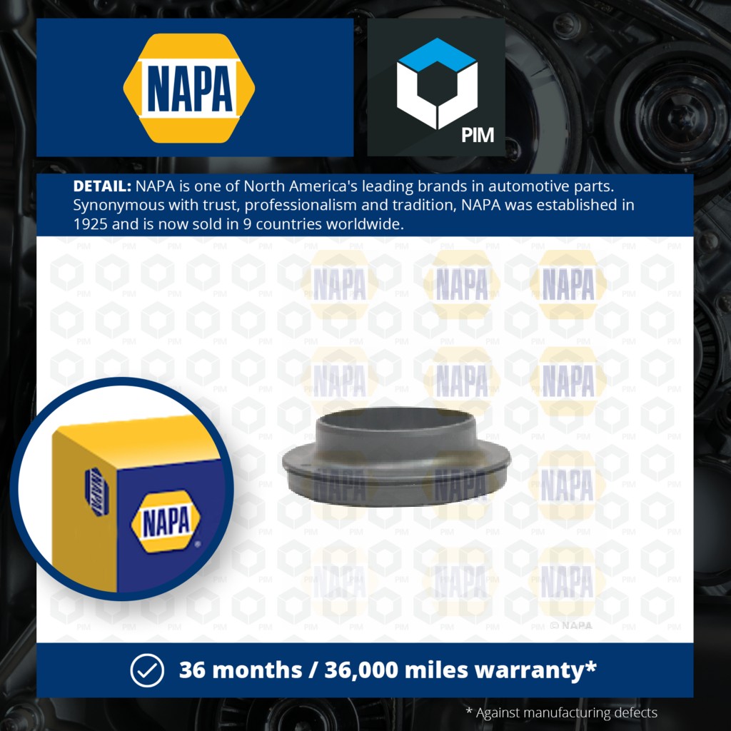 NAPA Top Strut Mounting Front NKM1121 [PM1991565]