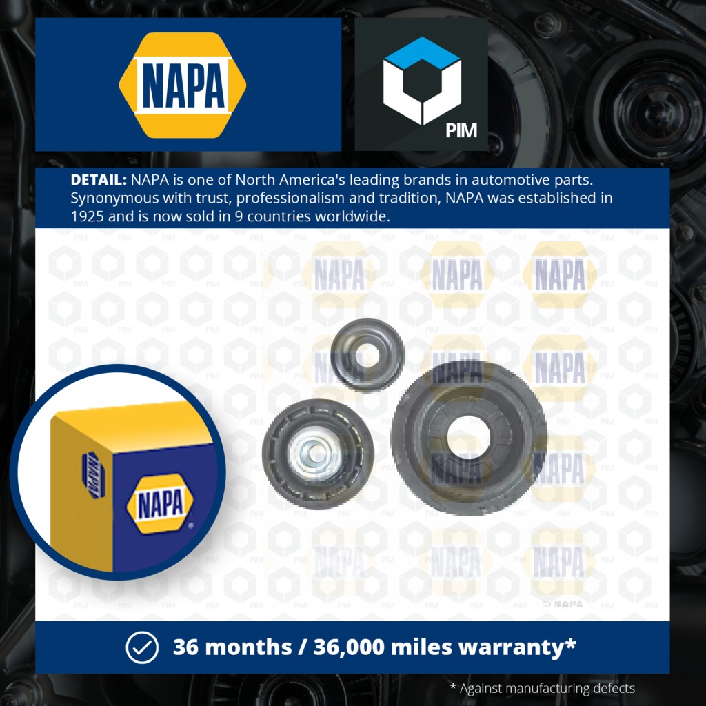 NAPA Top Strut Mounting Front NKM1026 [PM1991471]
