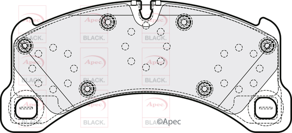 Apec Black PAD2203B