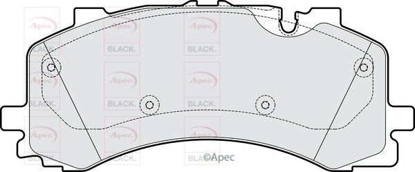 Apec Black PAD2167B