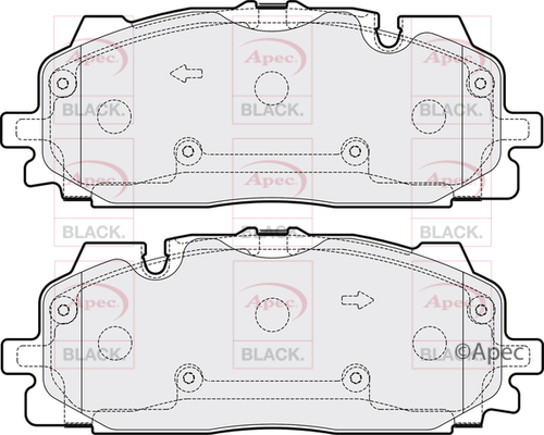 Apec Black PAD2162B