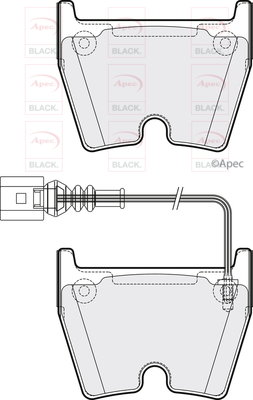 Apec Black PAD2121B